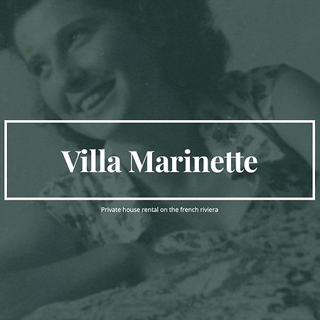 Villa Marinette Juan-les-Pins Exteriör bild